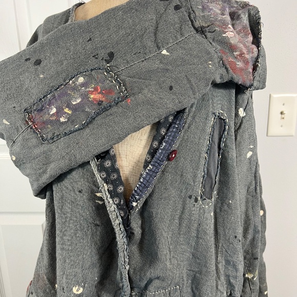 NEW! MAGNOLIA PEARL Leni Jacket with Paint - Picture 5 of 11